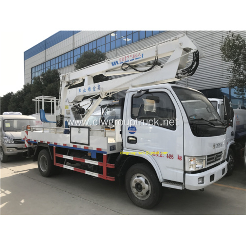 Dongfeng 4x2 truck mounted 14-16m aerial work platform